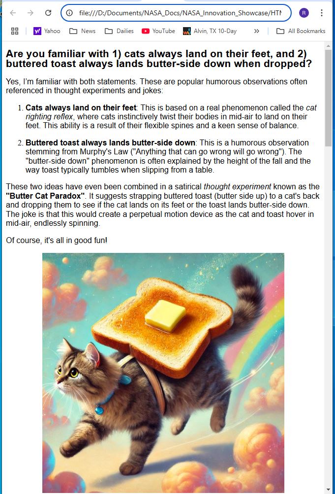 Buttered Cat